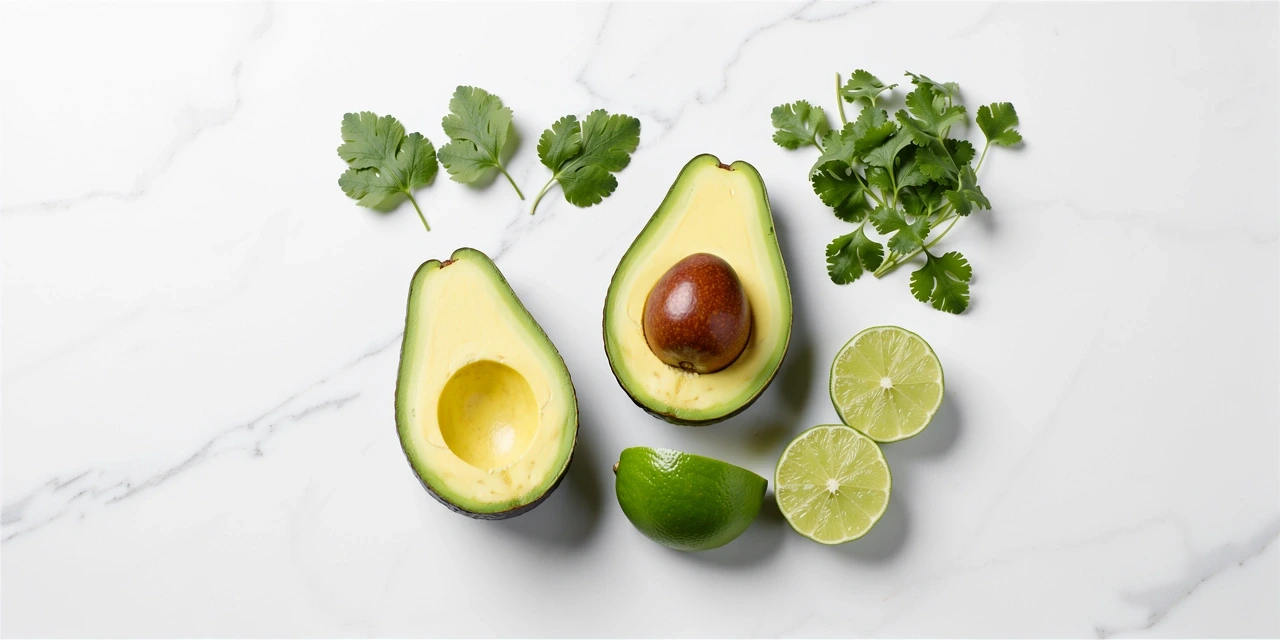 Ingredientes frescos para nutrición balanceada